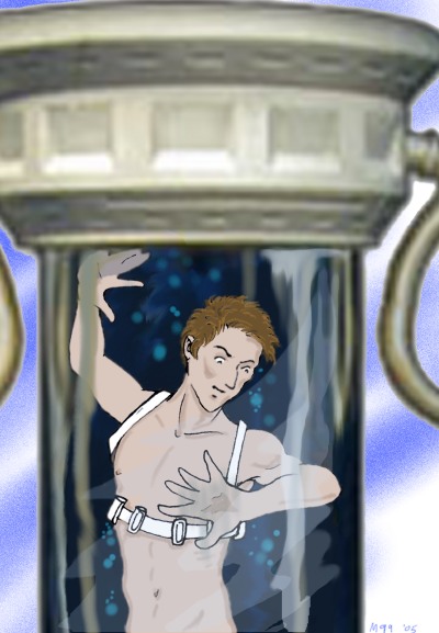 Stuck in a bacta tank